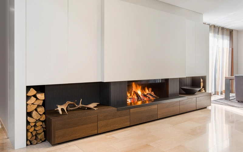Cheminées bois Luna Diamond de M Design