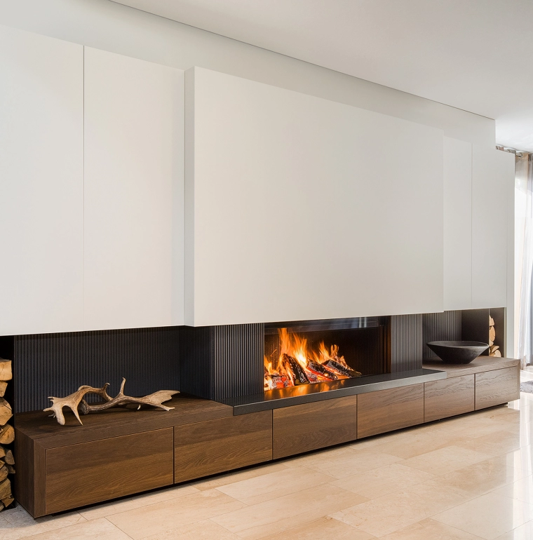 Cheminées bois Luna Diamond de M Design