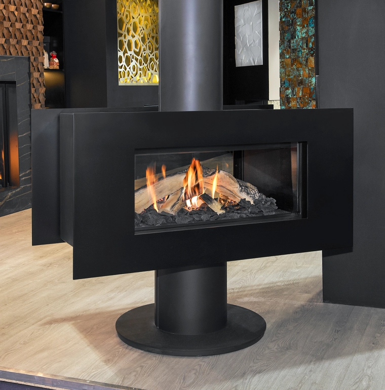 Poêle à gaz pivotant Venus HT de M Design