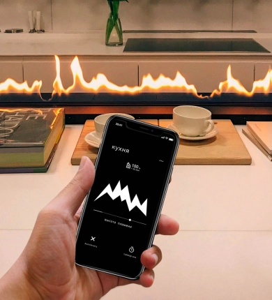 Cheminées bio-éthanol automatiques Firetech de Neverdark