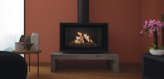 Poêle à gaz pivotant Venus HT de M Design