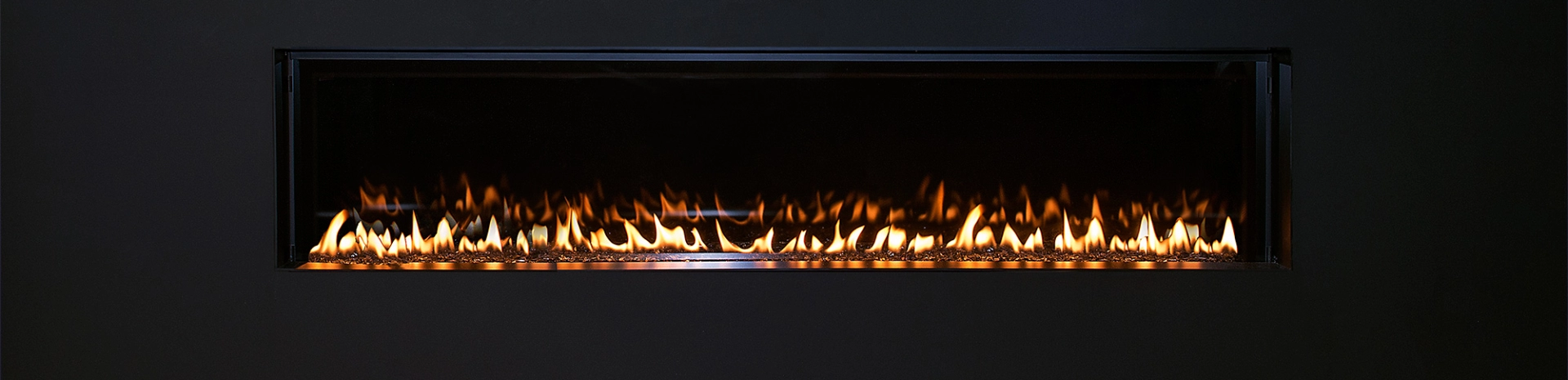 Cheminées à Gaz Luna avec système Eco-Wave de M-Design