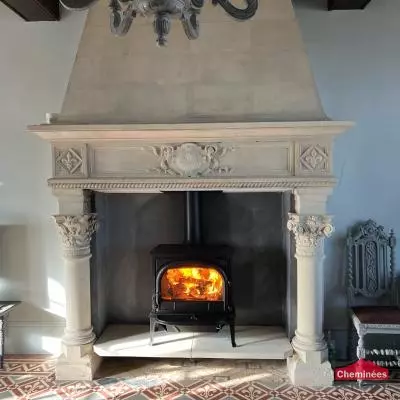 Nouvelle réalisation avec le poêle à bois best seller de Jotul, le F400 