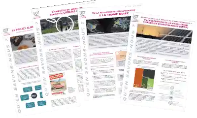 Qu'en savons-nous, fascicule concernant les mutations en cours des territoires