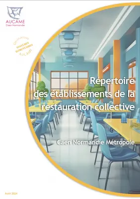 Répertoire des établissements de la restauration collective - Caen Normandie Métropole