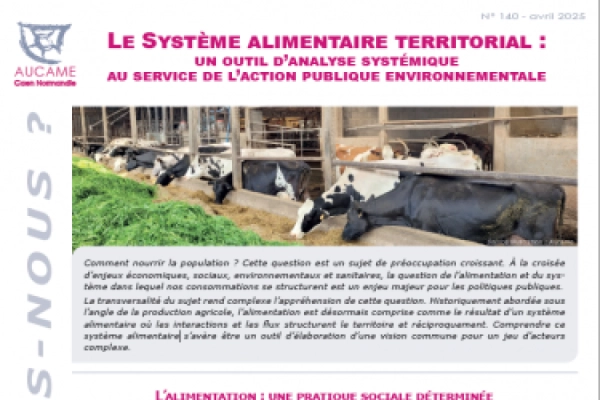 QSN #140 - Le système alimentaire territorial