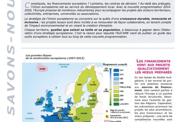 L'Europe au service de nos territoires