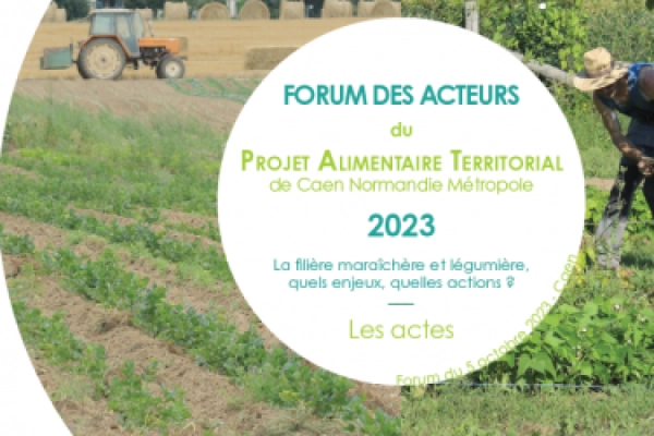 Forum des acteurs du PAT : les actes