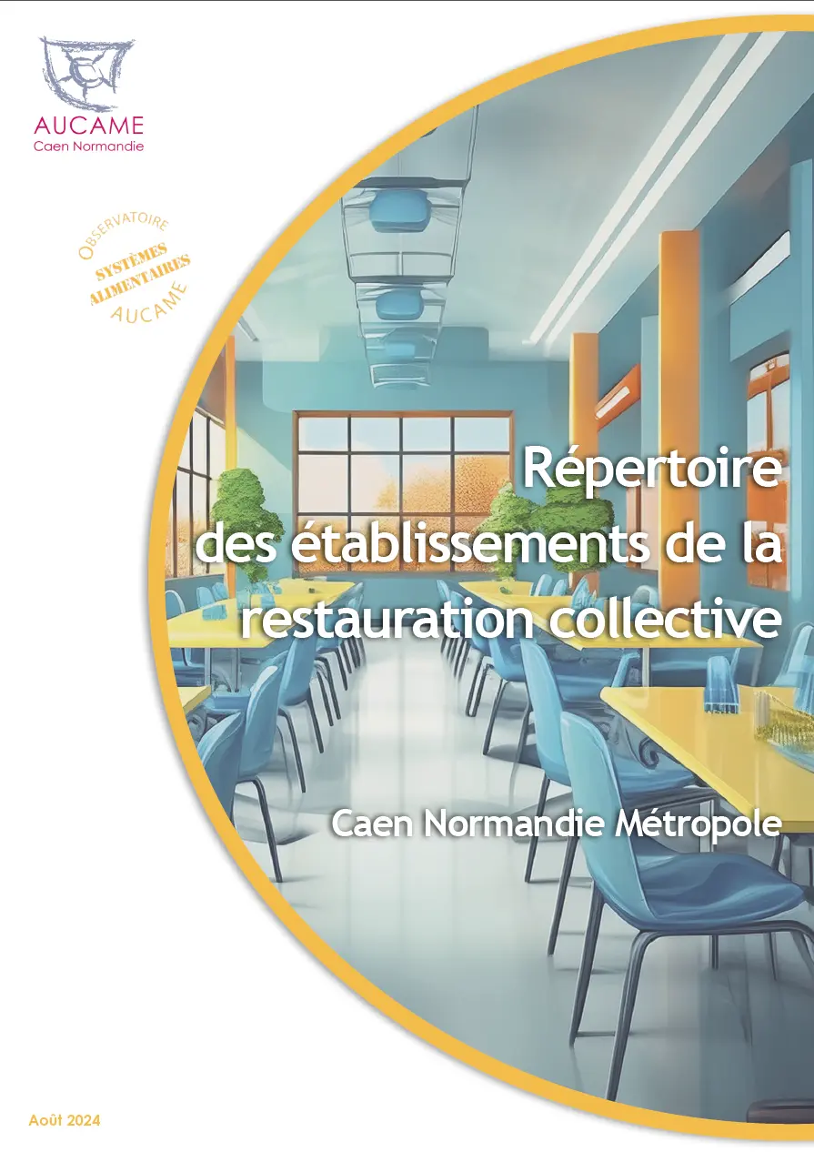Répertoire  des établissements de la  restauration collective - Caen Normandie Métropole