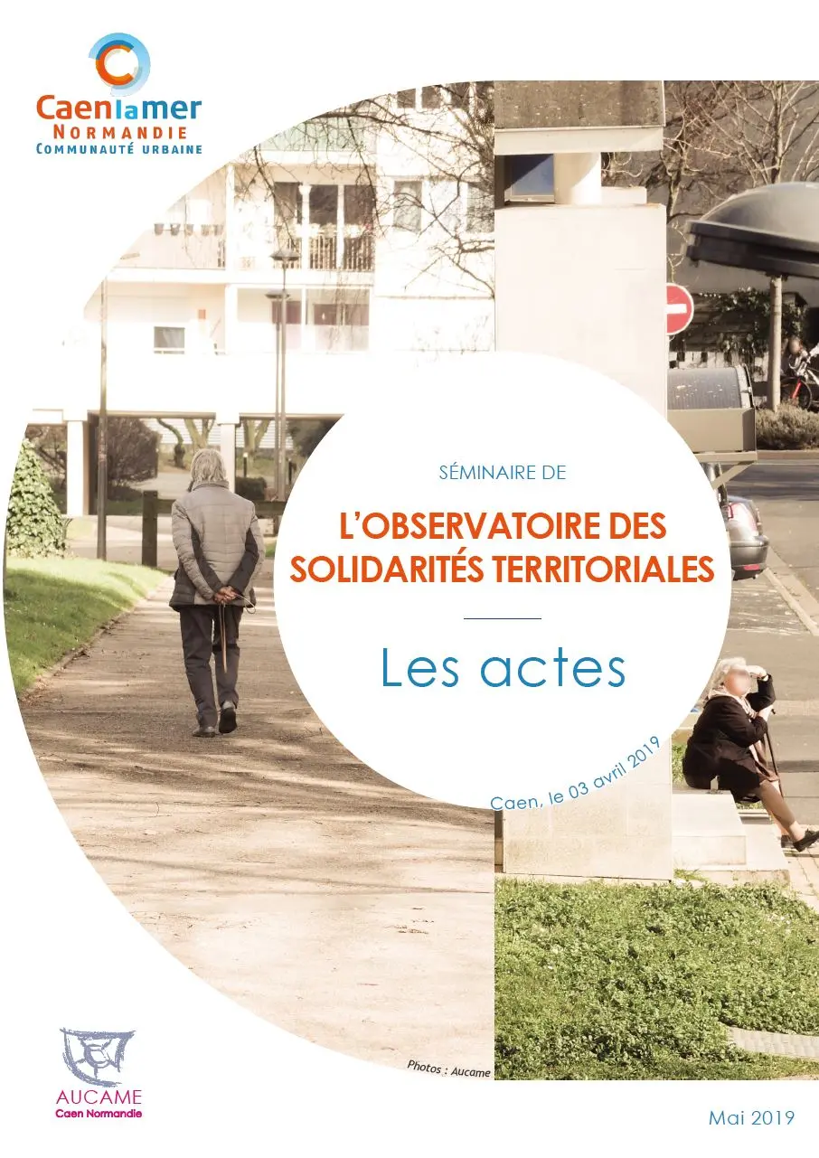 Séminaire de l'Observatoire des solidarités territoriales : les actes