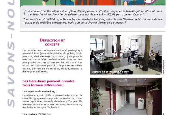 L'émergence des tiers-lieux