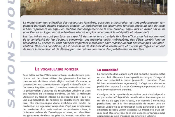 Les interstices urbains, au service de la stratégie foncière des territoires