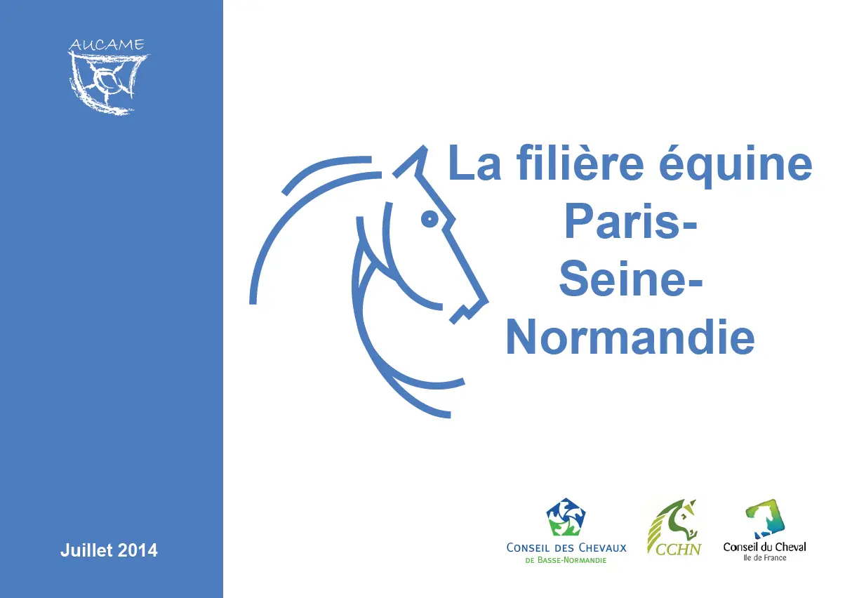 La filière équine Paris Seine Normandie
