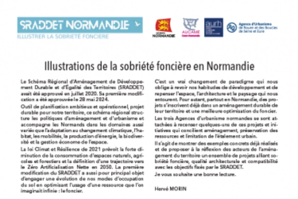 Illustrer la sobriété foncière