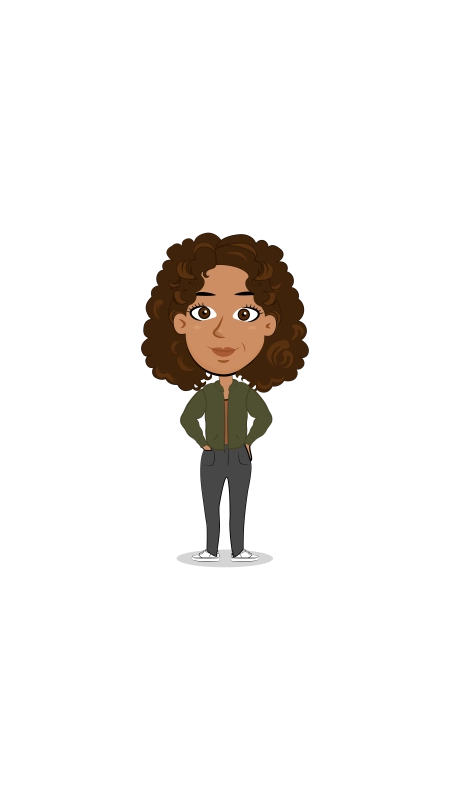 Personnage BD de Alison Guilloré - Chargée de projet