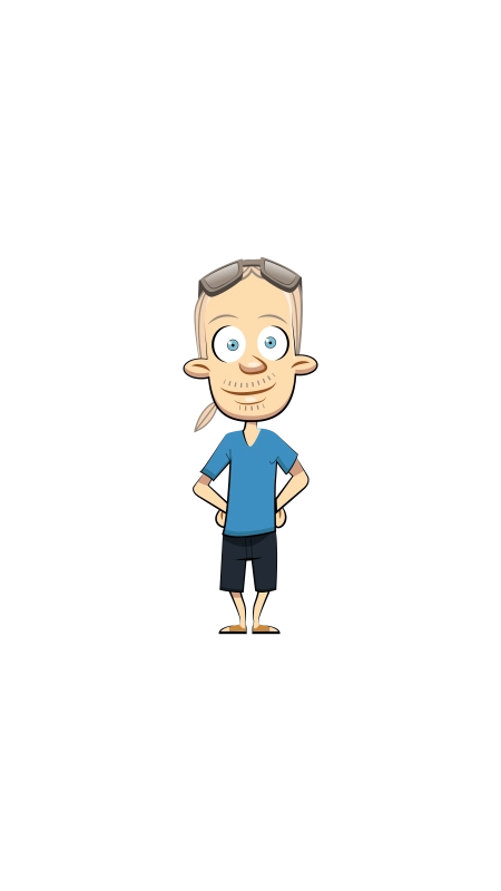 Personnage BD de Mathieu Tirard - Co-gérant